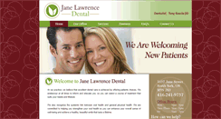 Desktop Screenshot of janelawrencedental.com